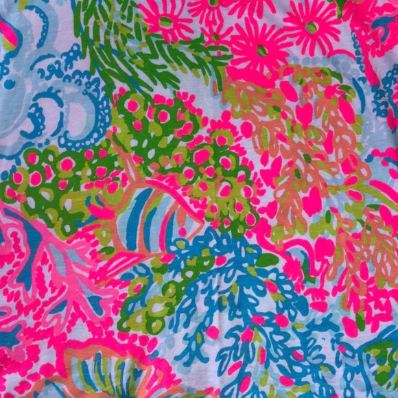 Lilly Pulitzer "Brewster" Pink Tee-Shirt Dress - Picture 3 of 8